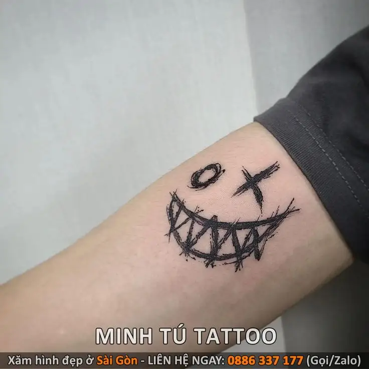 Hình xăm đẹp cho nam ở bắp tay mini: Nét nam tính tinh tế 7