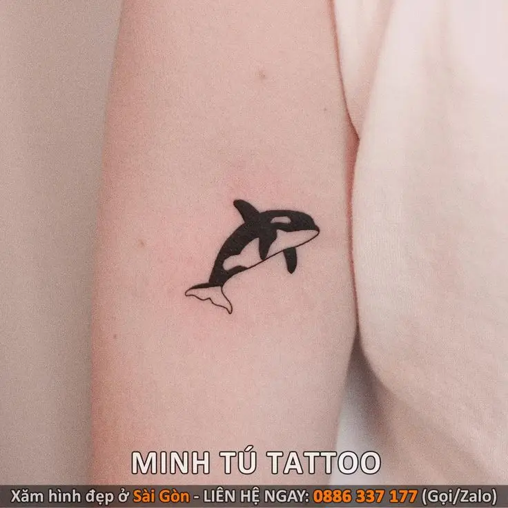 Hình xăm đẹp cho nam ở bắp tay mini: Nét nam tính tinh tế 65