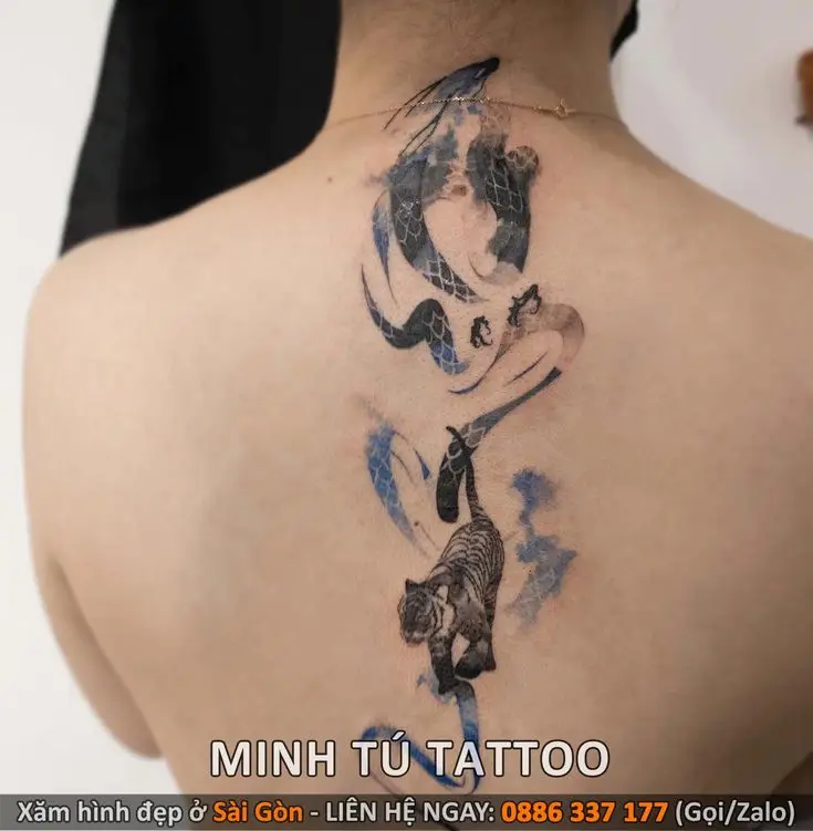 Những Hình Xăm Đẹp Cho Nam Ở Lưng Nhỏ: Tuyển Tập Hình Ảnh 59