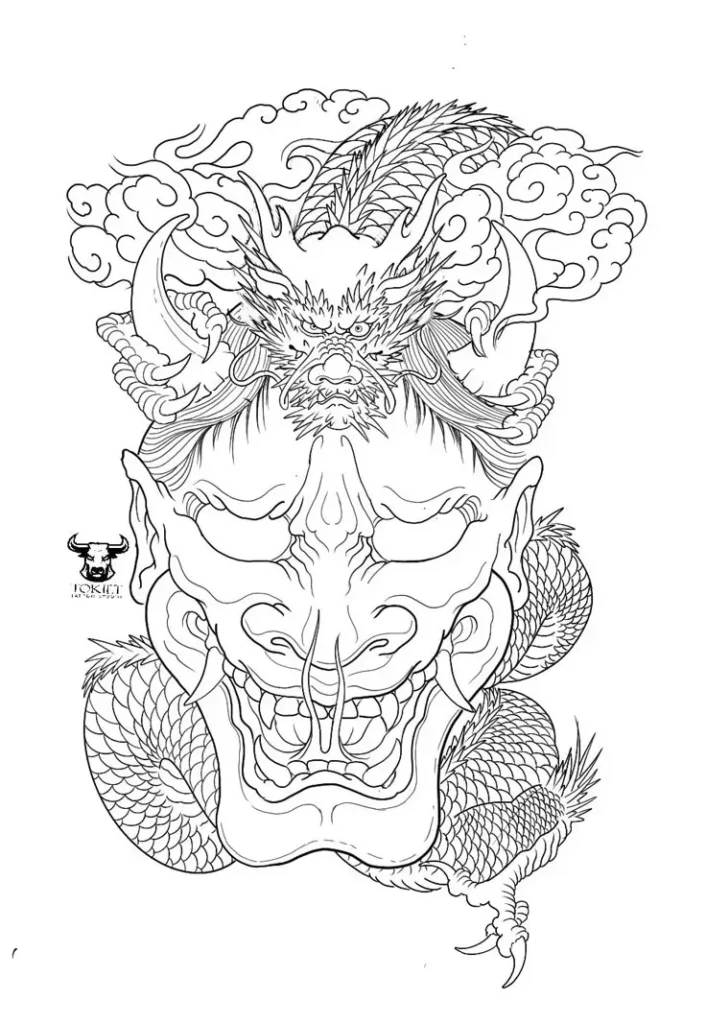 Hình Xăm Full Chân Mặt Quỷ: Tìm Hiểu Qua Hình Ảnh 51