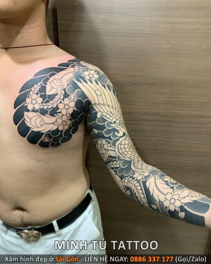 Hình Xăm Full Ngực Đẹp Cho Nam - Tỏa Sáng Vẻ Đẹp Nam Tính 16