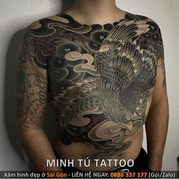 Hình xăm full người phía trước: Tỏa sáng phong cách 11
