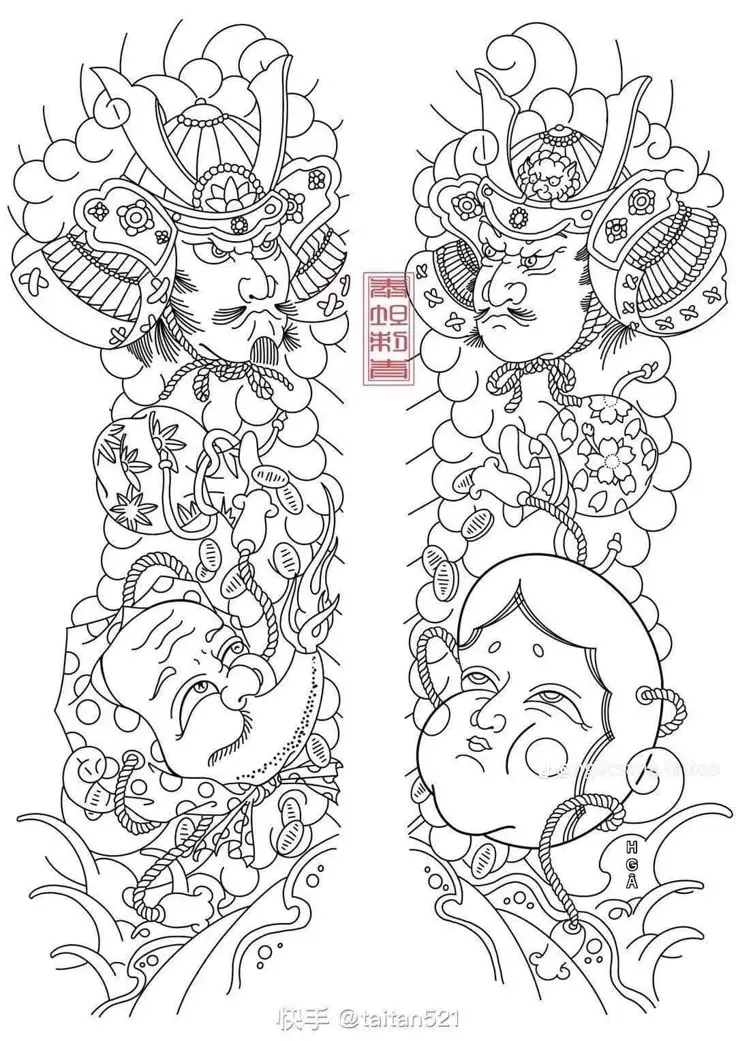 Hình xăm full người phía trước: Tỏa sáng phong cách 12