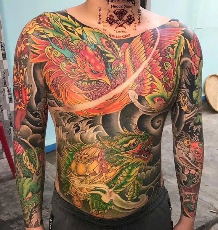 Hình xăm full người phía trước: Tỏa sáng phong cách 28