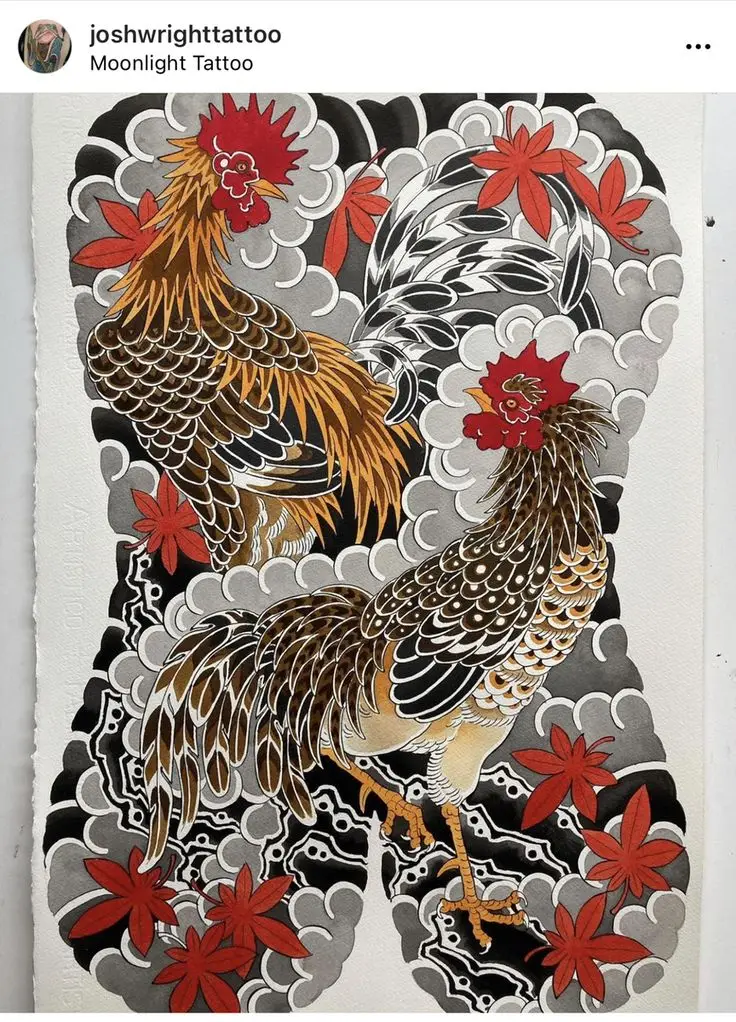 Hình Xăm Hạc Kín Lưng - Biểu Tượng Của Sự Trường Thọ 50