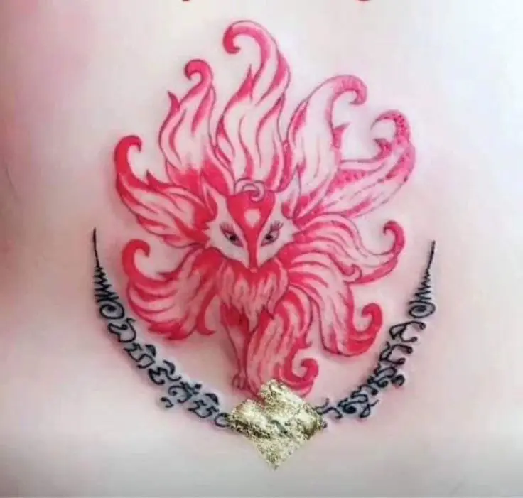 Khám Phá Hình Xăm Hồ Ly 9 Đuôi Mini: Ý Nghĩa Tâm Linh 69