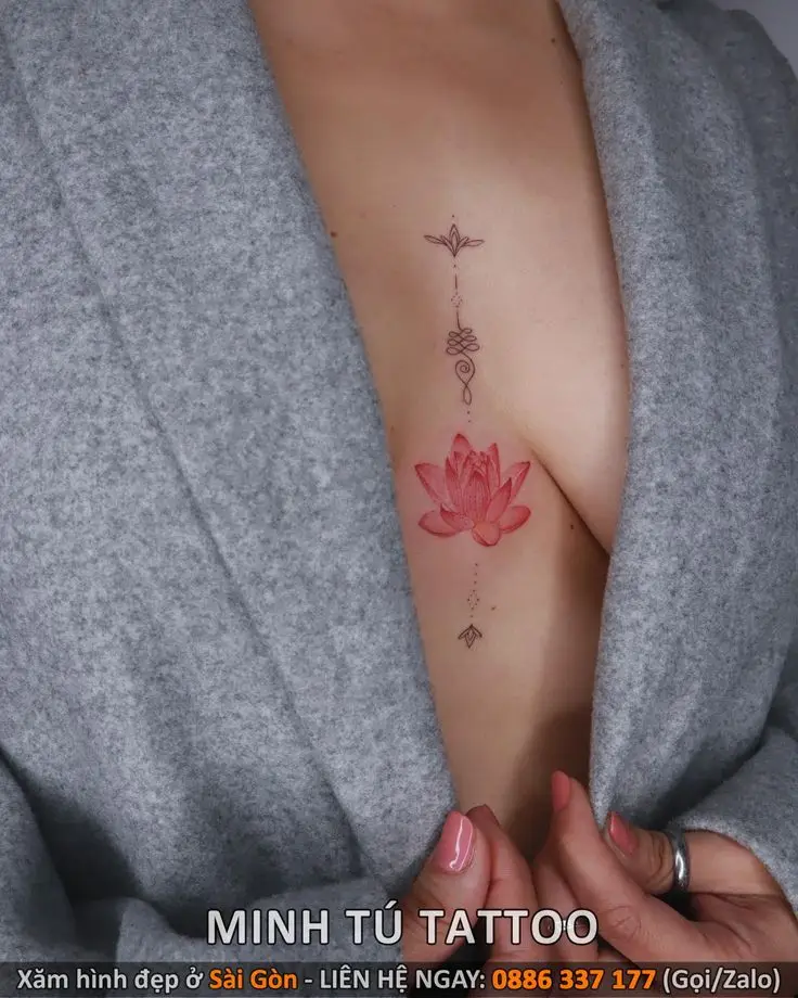 Khám Phá Hình Xăm Hoa Sen Ở Tay - Ý Nghĩa Và Thiết Kế 22