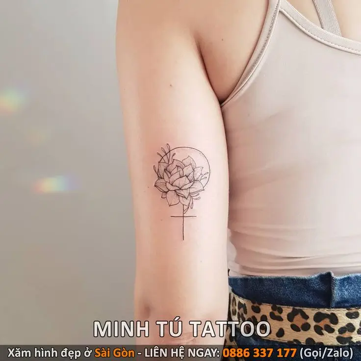 Khám Phá Hình Xăm Hoa Sen Ở Tay - Ý Nghĩa Và Thiết Kế 30