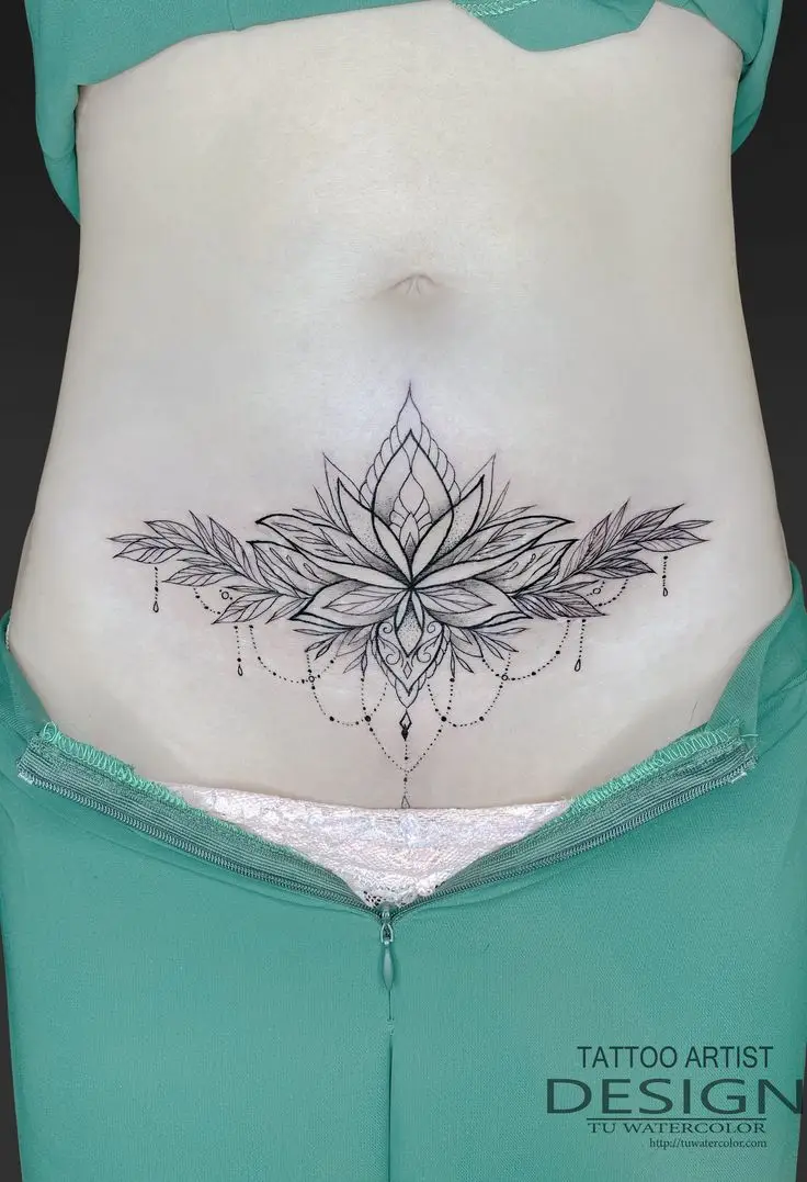 Khám Phá Hình Xăm Hoa Sen Ở Tay - Ý Nghĩa Và Thiết Kế 53