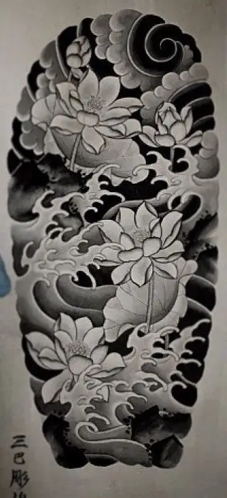 Khám Phá Hình Xăm Hoa Sen Ở Tay - Ý Nghĩa Và Thiết Kế 55