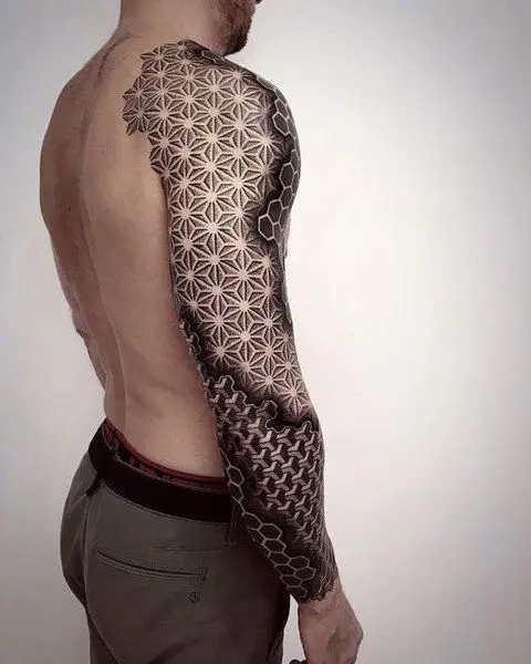 Khám Phá Hình Xăm Hoa Văn Full Tay Độc Đáo 37