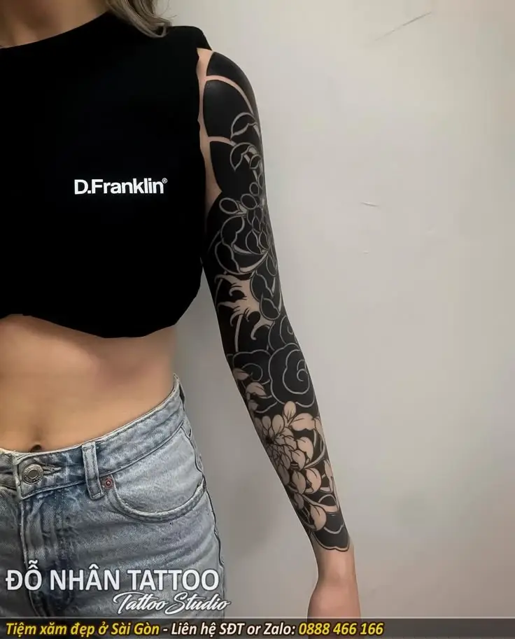 Khám Phá Hình Xăm Hoa Văn Full Tay Độc Đáo 54
