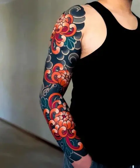 Khám Phá Hình Xăm Hoa Văn Full Tay Độc Đáo 57