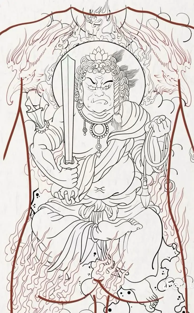 Hình xăm khung lưng đẹp: Lựa chọn hoàn hảo cho bạn 52