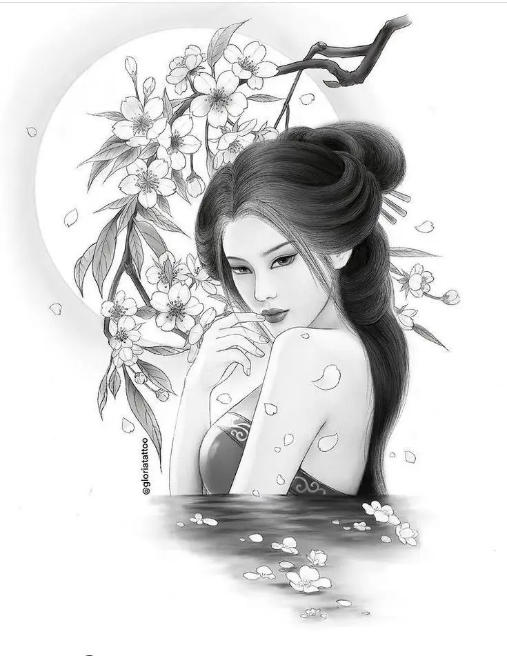 Hình Xăm Kín Lưng Nữ: Sự Lựa Chọn Tinh Tế và Nổi Bật 31