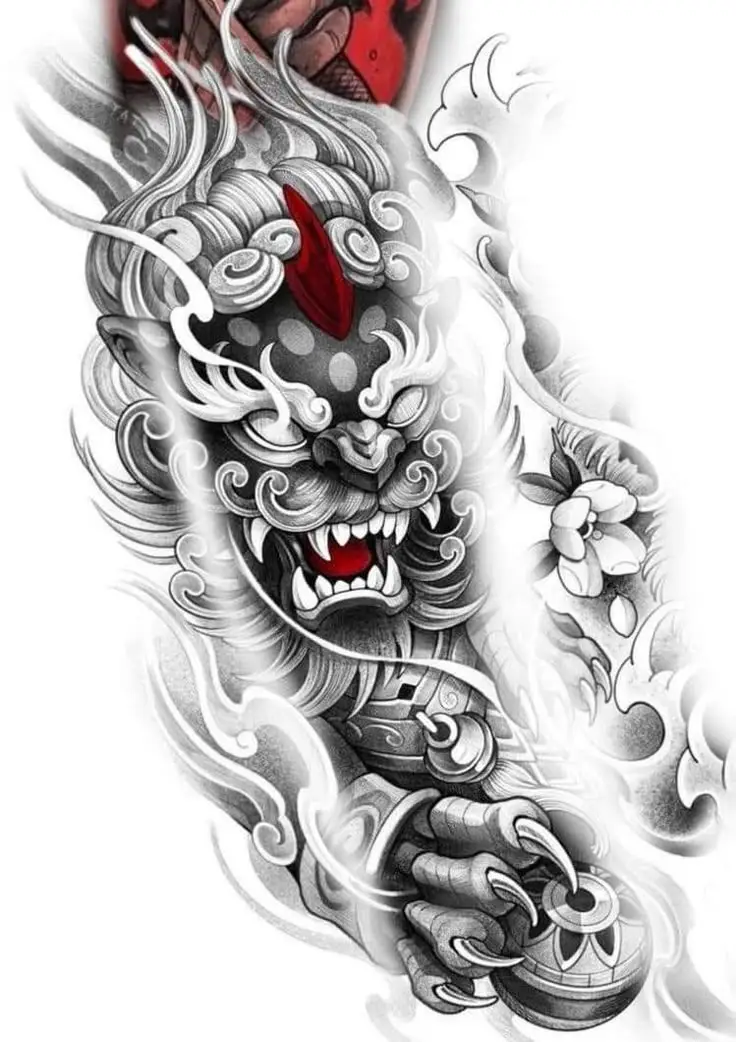 Hình Xăm Kỳ Lân Kín Lưng - Tượng Trưng Cho Sự May Mắn 30