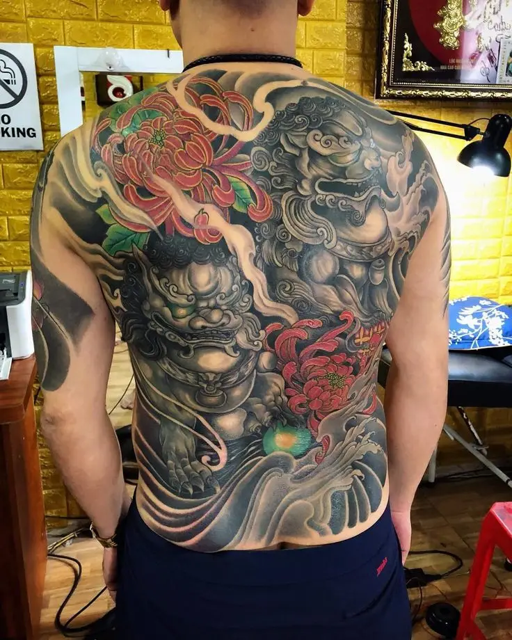 Những Hình Xăm Kỳ Lân Kín Lưng Đẹp Nhất Dành Cho Bạn 42