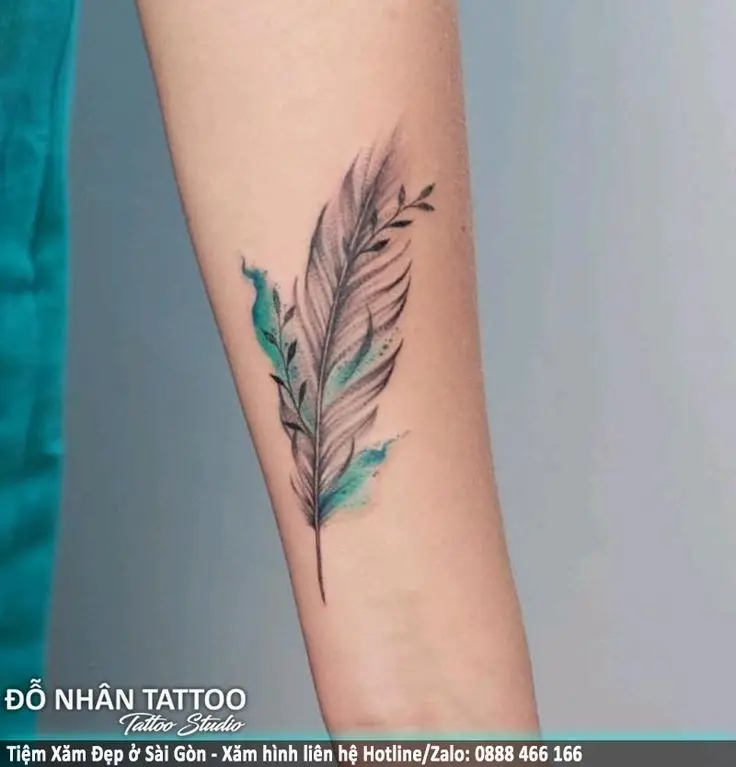 Hình Xăm Lông Vũ Cho Nam - Biểu Tượng Của Tự Do 31