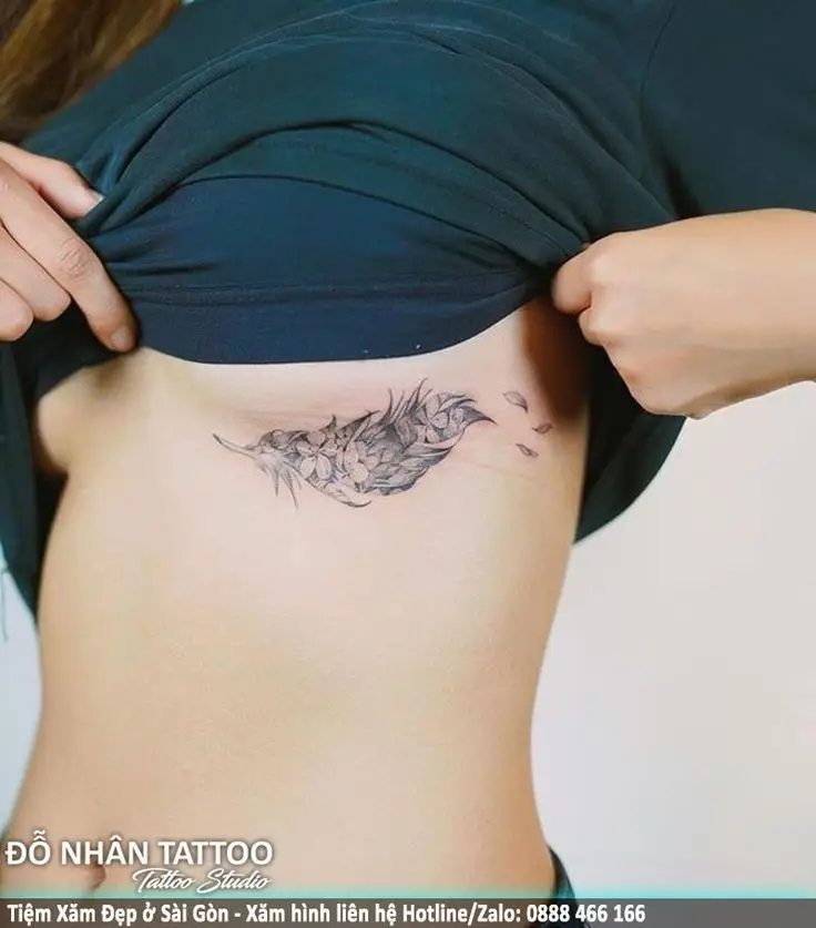 Hình Xăm Lông Vũ Cho Nam - Biểu Tượng Của Tự Do 53