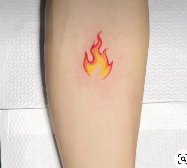 20 Hình Xăm Lửa Cánh Tay Đẹp Mê Hồn 12