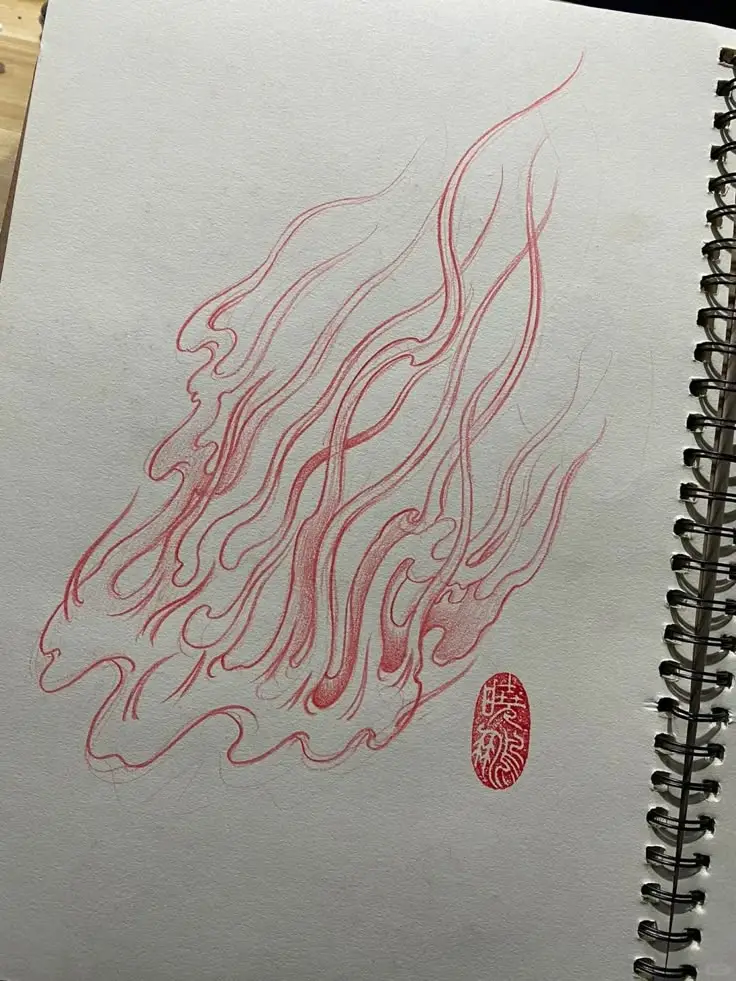 20 Hình Xăm Lửa Cánh Tay Đẹp Mê Hồn 19