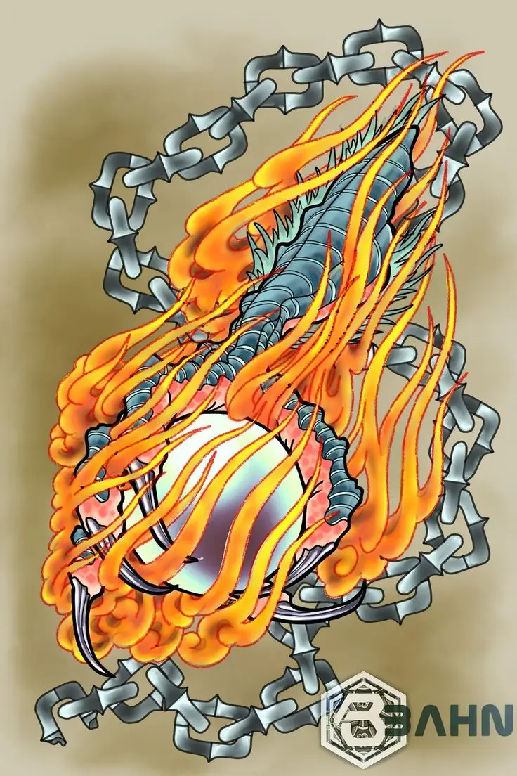 20 Hình Xăm Lửa Cánh Tay Đẹp Mê Hồn 28