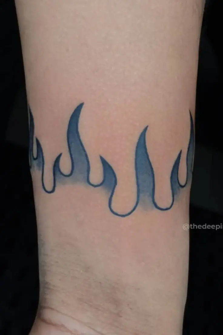 20 Hình Xăm Lửa Cánh Tay Đẹp Mê Hồn 34