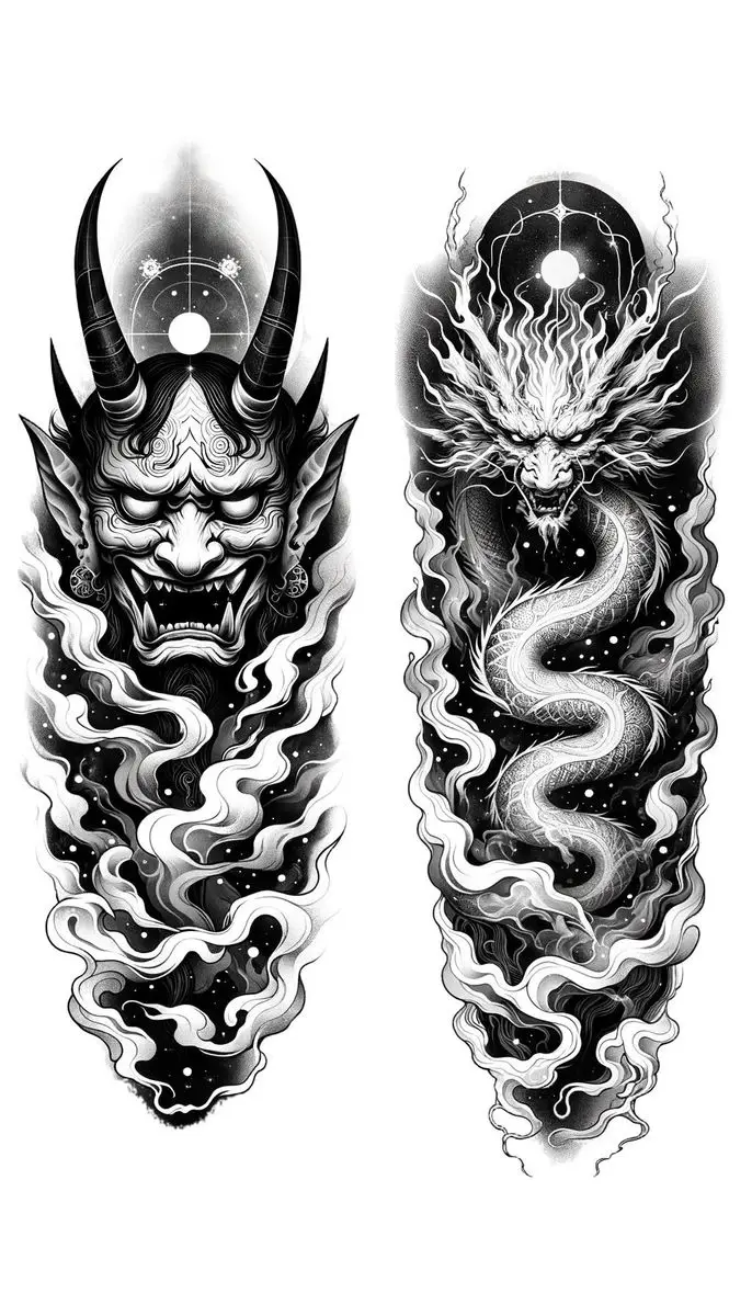 20 Hình Xăm Lửa Cánh Tay Đẹp Mê Hồn 51