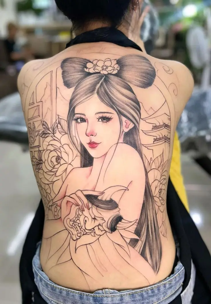 Top Hình Xăm Lưng Đẹp Nhất - Gợi Ý Cho Bạn 31