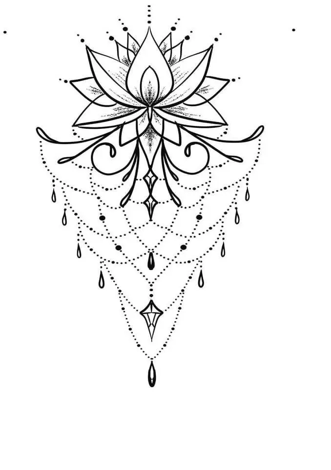 Hình Xăm Mandala Ở Chân - Nghệ Thuật Và Tâm Linh 2