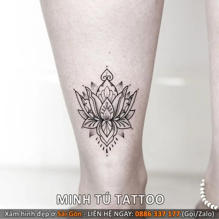 Hình Xăm Mandala Ở Chân - Nghệ Thuật Và Tâm Linh 14