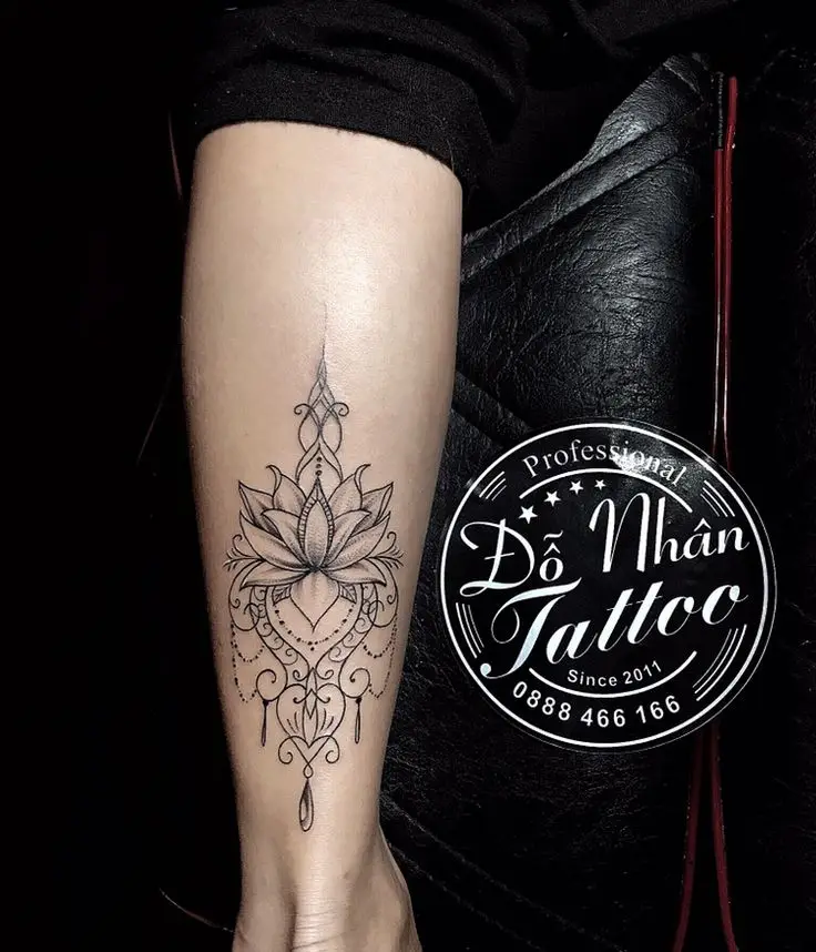 Hình Xăm Mandala Ở Chân - Nghệ Thuật Và Tâm Linh 16