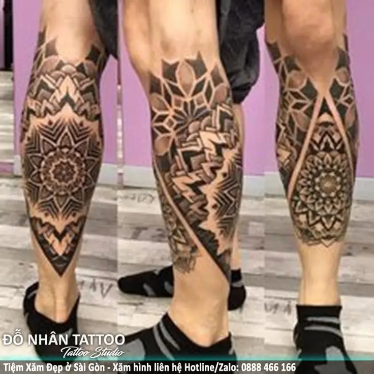 Hình Xăm Mandala Ở Chân - Nghệ Thuật Và Tâm Linh 18