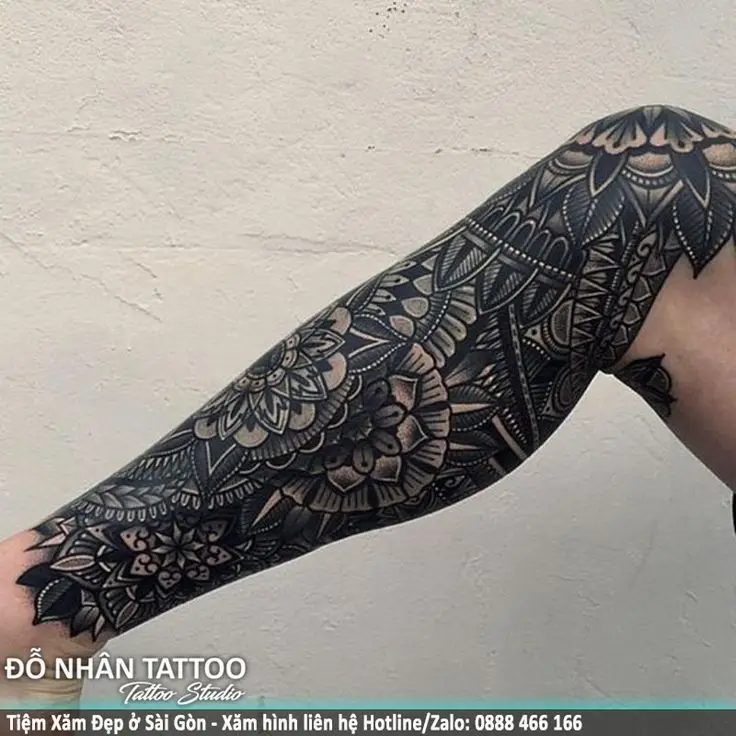 Hình Xăm Mandala Ở Chân - Nghệ Thuật Và Tâm Linh 22