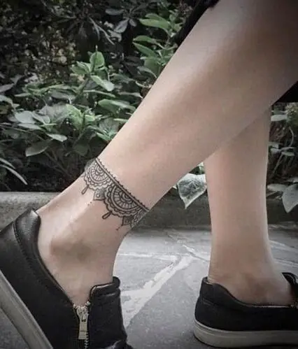 Hình Xăm Mandala Ở Chân - Nghệ Thuật Và Tâm Linh 25