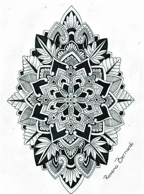 Hình Xăm Mandala Ở Chân - Nghệ Thuật Và Tâm Linh 26