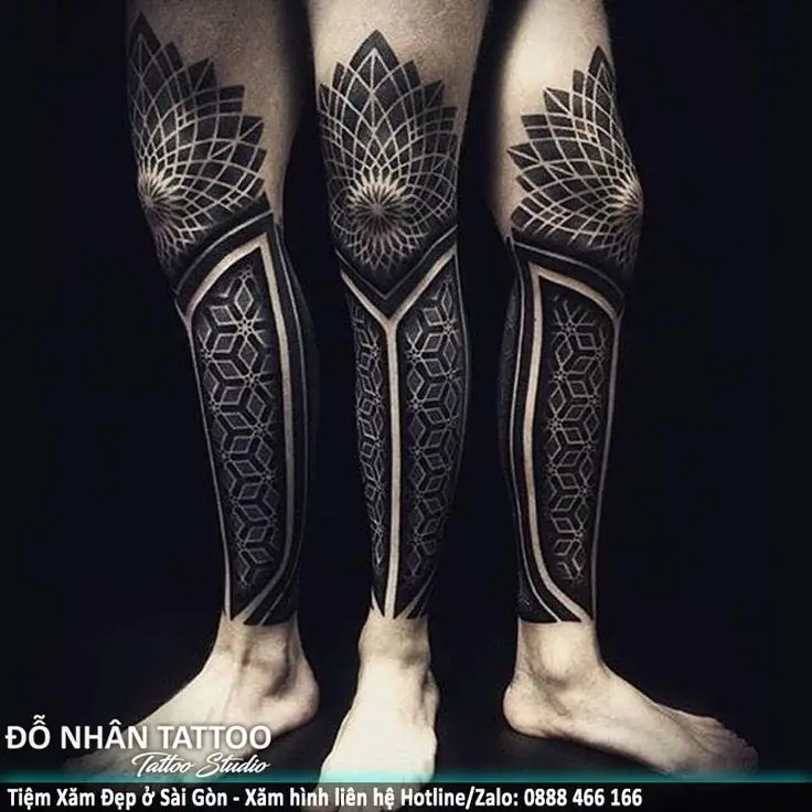 Hình Xăm Mandala Ở Chân - Nghệ Thuật Và Tâm Linh 29