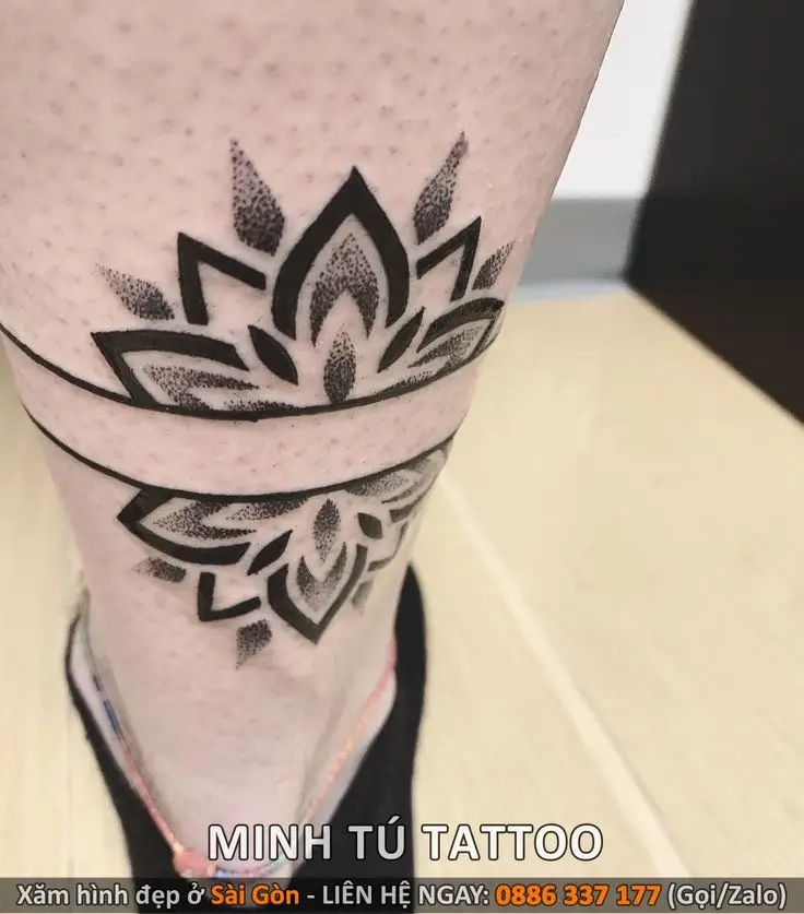 Hình Xăm Mandala Ở Chân - Nghệ Thuật Và Tâm Linh 30