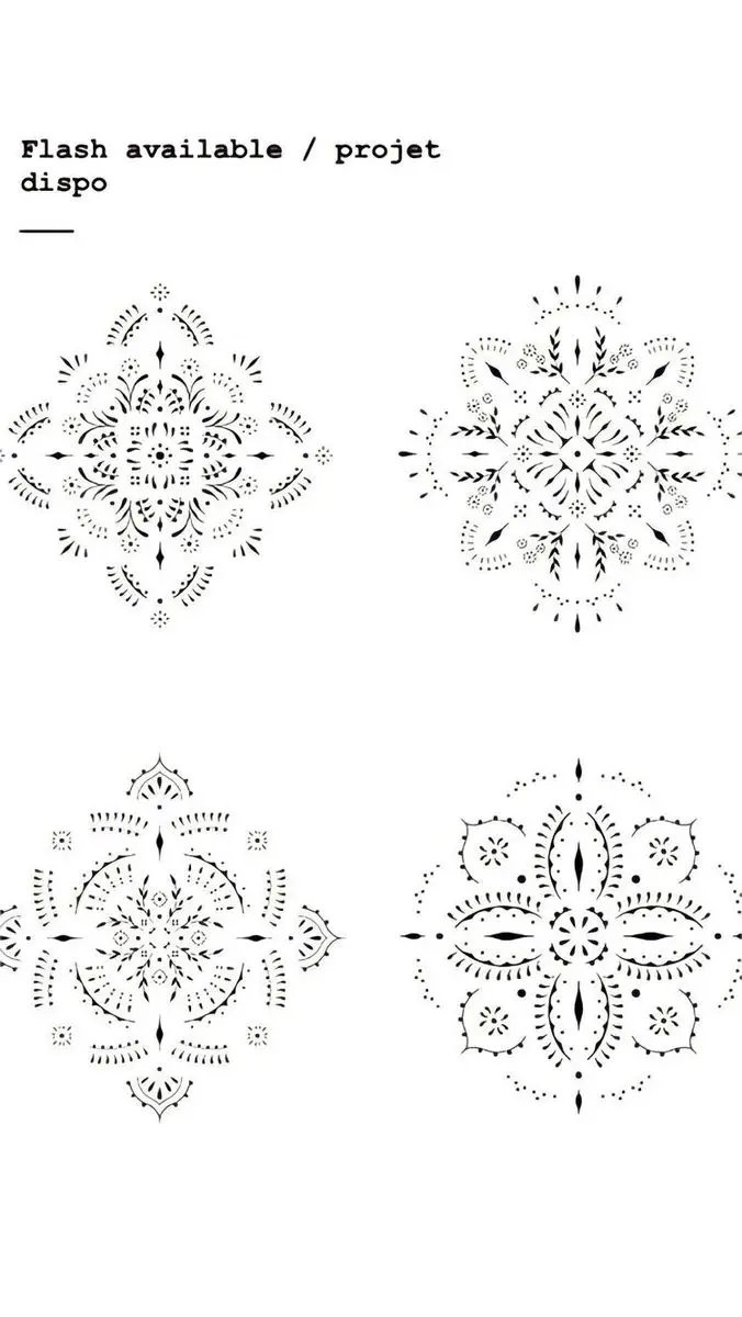 Hình Xăm Mandala Ở Chân - Nghệ Thuật Và Tâm Linh 31