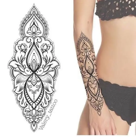 Hình Xăm Mandala Ở Chân - Nghệ Thuật Và Tâm Linh 35