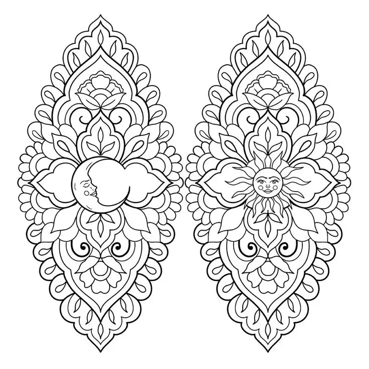 Hình Xăm Mandala Ở Chân - Nghệ Thuật Và Tâm Linh 37