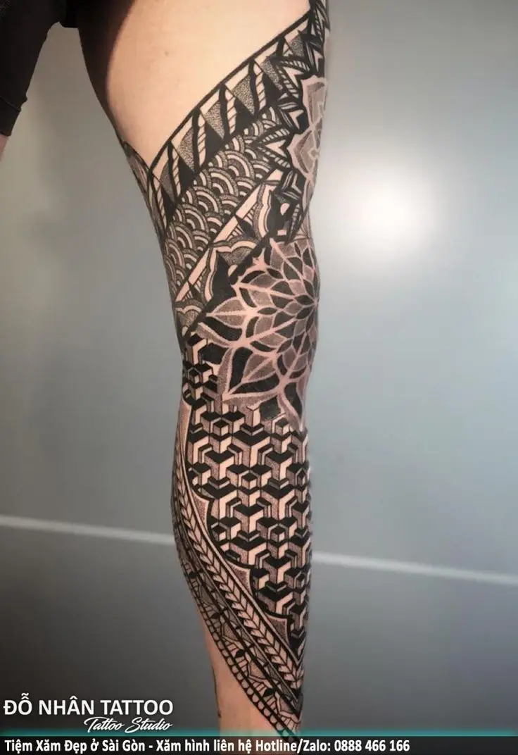 Hình Xăm Mandala Ở Chân - Nghệ Thuật Và Tâm Linh 38