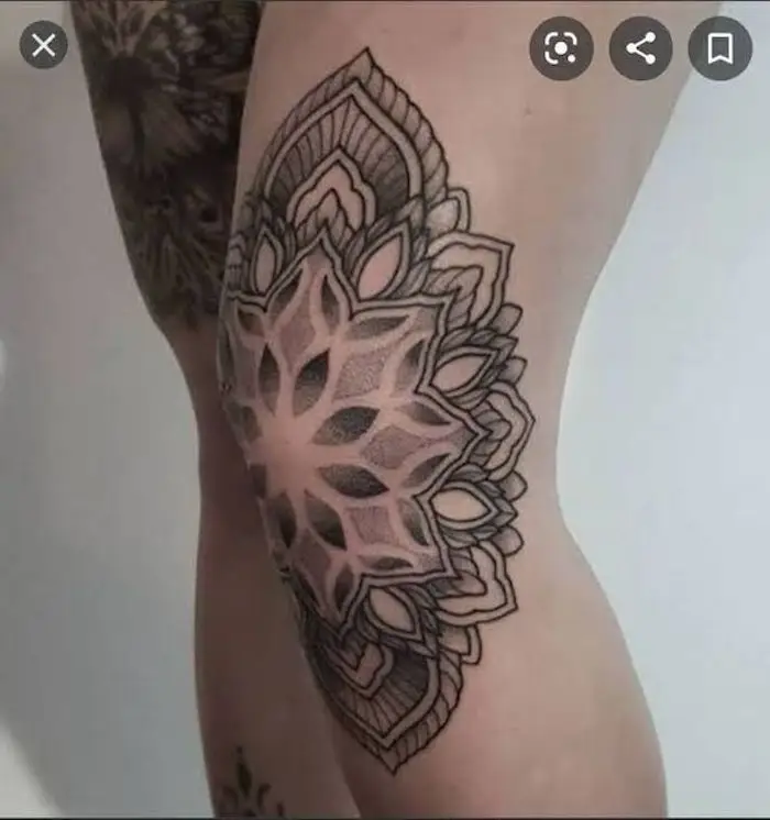 Hình Xăm Mandala Ở Chân - Nghệ Thuật Và Tâm Linh 44