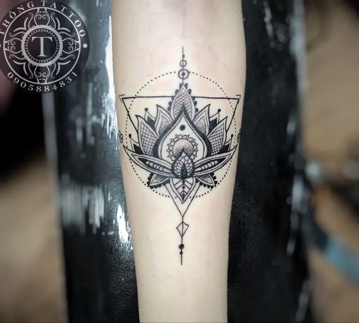 Hình Xăm Mandala Ở Chân - Nghệ Thuật Và Tâm Linh 49