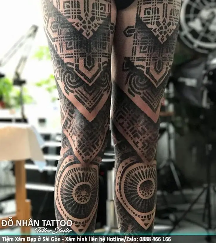 Hình Xăm Mandala Ở Chân - Nghệ Thuật Và Tâm Linh 63