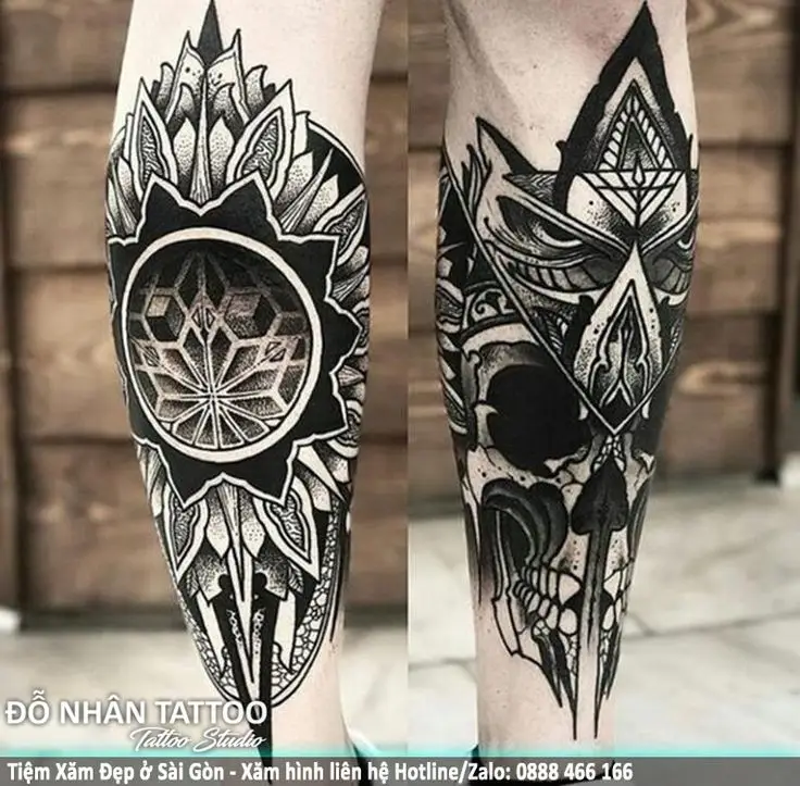 Hình Xăm Mandala Ở Chân - Nghệ Thuật Và Tâm Linh 64
