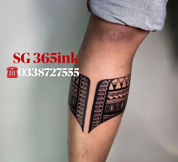 Sáng Tạo Hình Xăm Maori Bắp Chân - 50+ Thiết Kế Độc Đáo 3