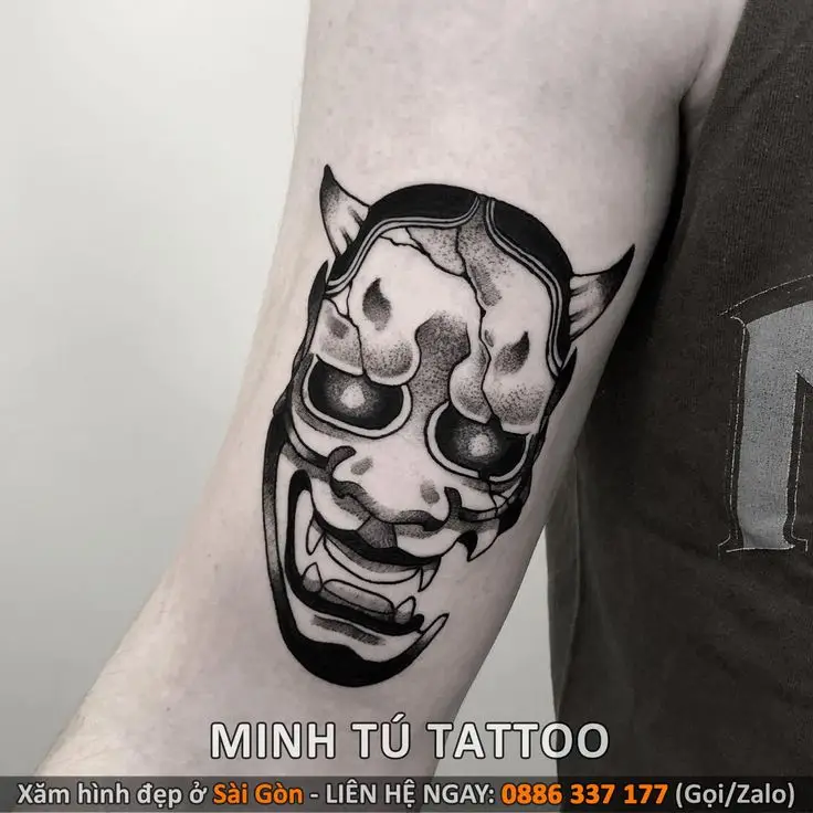 Hình Xăm Mặt Quỷ Ở Tay: Sự Quyến Rũ Của Bi kịch 18