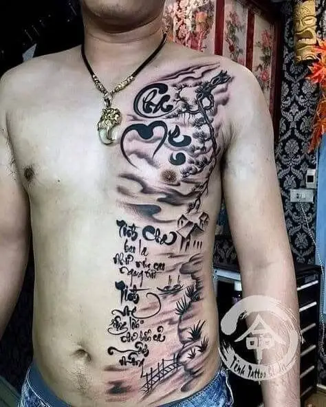 Khám Phá 50 Hình Xăm Mẹ Con Ở Lưng Đầy Nghĩa Tình 22