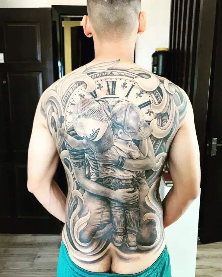 Khám Phá 50 Hình Xăm Mẹ Con Ở Lưng Đầy Nghĩa Tình 48